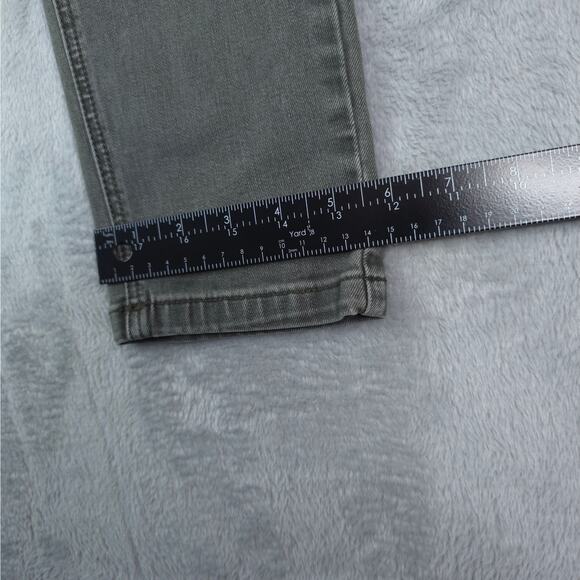 ZLZ Denim Jeans Mens 28x31 Green Skinny Leg Stretch - Picture 10 of 12